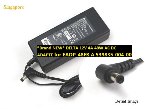 *Brand NEW* 12V 4A 48W AC DC ADAPTE DELTA EADP-48FB A 539835-004-00 DSA-36W-12 DPS-48DB POWER SUPPLY - Click Image to Close